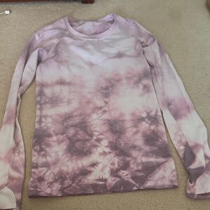 Lululemon Athletica Lavender Tie-Dye Sweatshirt